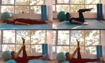Pilates: ejercicio One Straight Leg Stretch