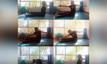 Pilates: ejercicio Saw